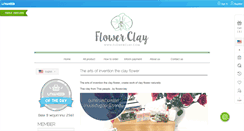 Desktop Screenshot of flowerclay.com
