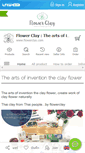 Mobile Screenshot of flowerclay.com